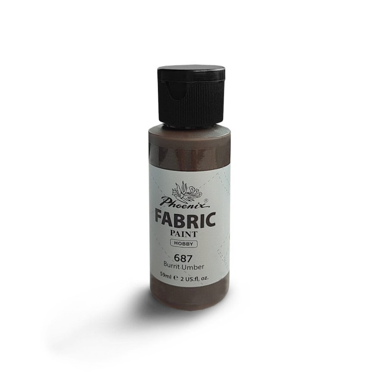 Farba do Ubrań Phoenix - Umbra Palona (Burnt Umber) 59ml
