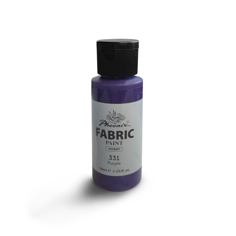 Farba do Ubrań Phoenix - Fioletowy (Purple) 59ml