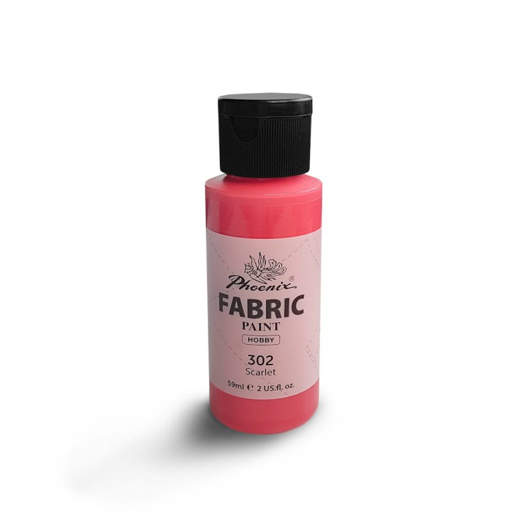 Farba do Ubrań Phoenix - Szkarłatny (Scarlet) 59ml