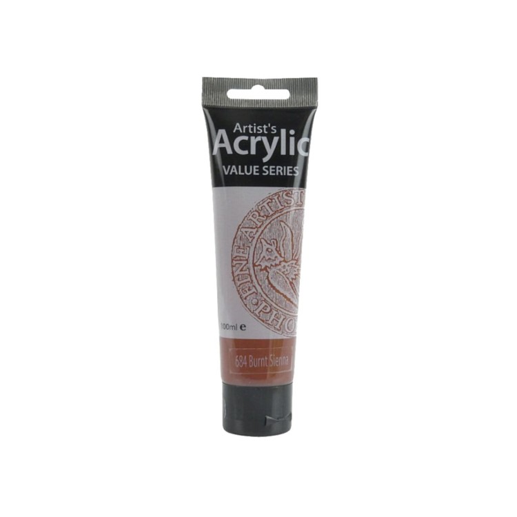 Farba akrylowa Phoenix - Burnt Sienna 684 100ml