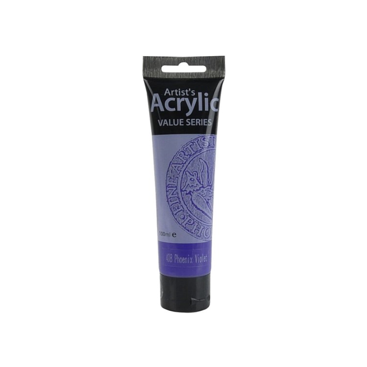 Farba akrylowa Phoenix - Phoenix Violet 408 100ml