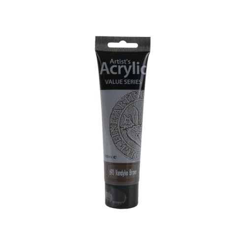 Farba akrylowa Phoenix - Vandyke Brown 690 100ml