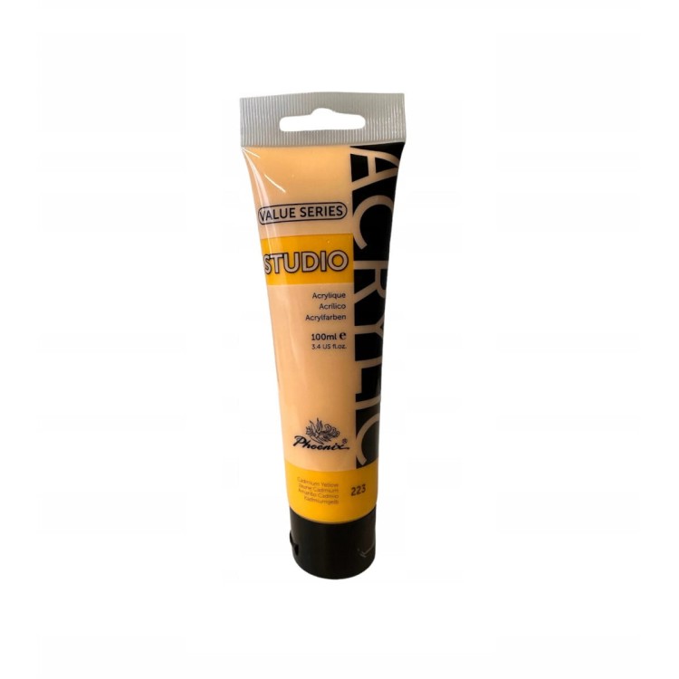 Farba akrylowa Phoenix - Cadmium Yellow 223 100ml