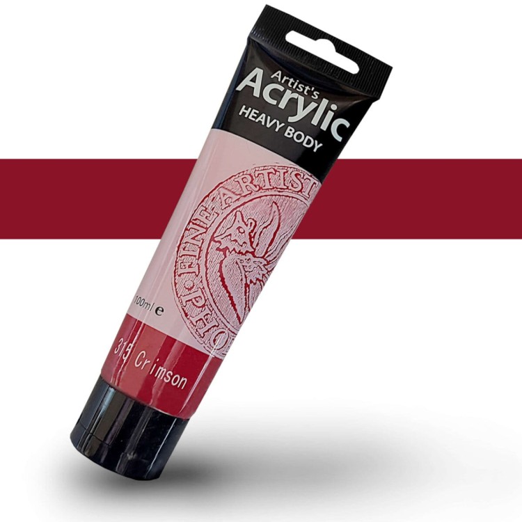 Farba akrylowa Phoenix HB - Crimson 315 100ml