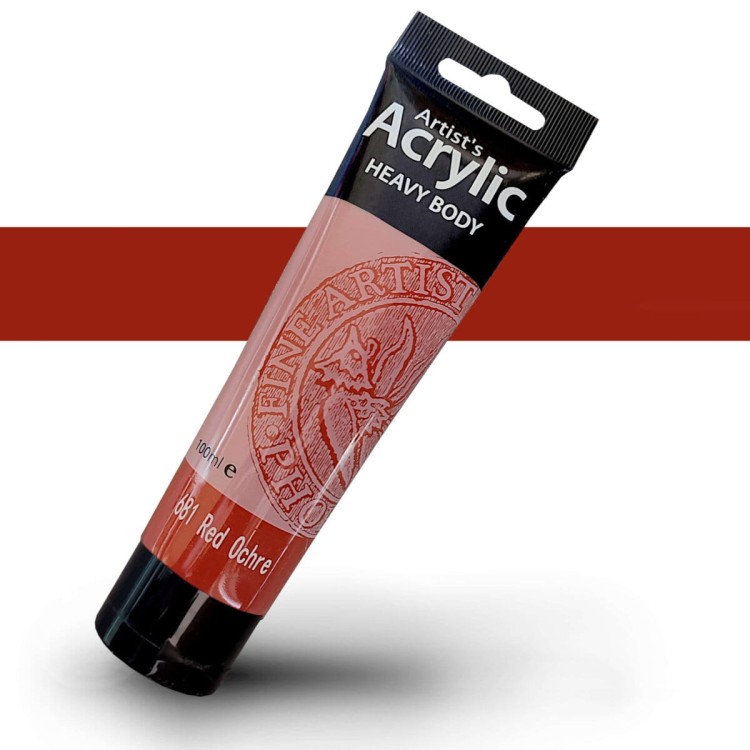 Farba akrylowa Phoenix HB - Red Ochre 681 100ml