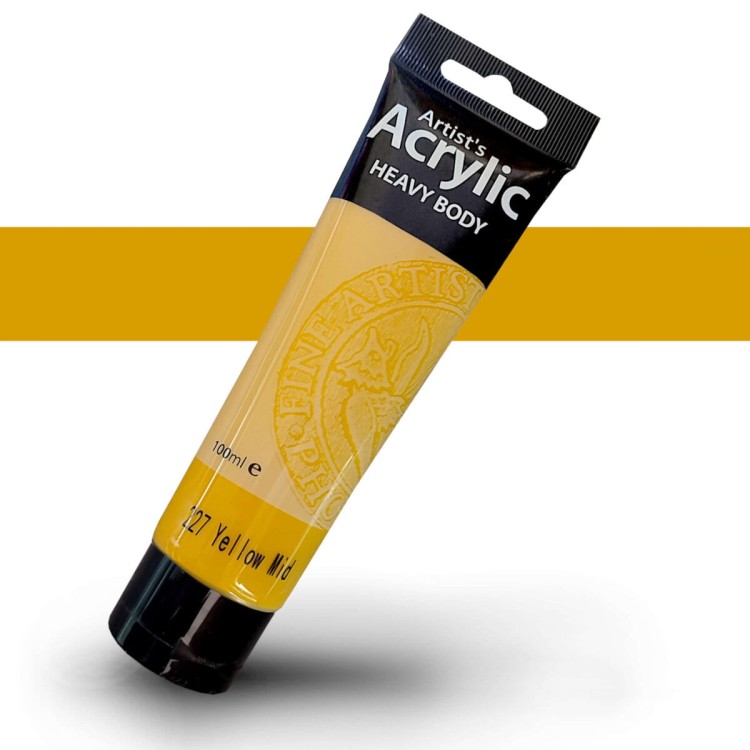 Farba akrylowa Phoenix HB - Yellow Mid 227 100ml