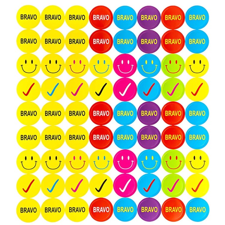 Naklejki Motywacyjne dpCraft - 288 sztuk