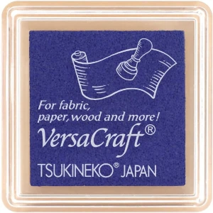Poduszka z tuszem do tkanin Deep Perwinkle (Niebieskofioletowy) - VersaCraft Small Tsukineko