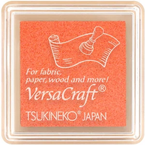 Poduszka z tuszem do tkanin Salmon Pink (Łososiowy) - VersaCraft Small Tsukineko