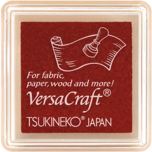 Poduszka z tuszem do tkanin Cherry Red (Wiśniowy) - VersaCraft Small Tsukineko