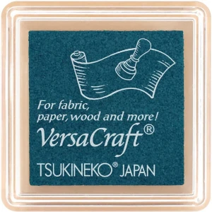 Poduszka z tuszem do tkanin Soda (Turkusowy) - VersaCraft Small Tsukineko