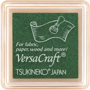 Poduszka z tuszem do tkanin Moss (Zielony Mech) - VersaCraft Small Tsukineko