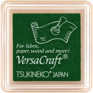 Poduszka z tuszem do tkanin Clover (Koniczynowa Zieleń) - VersaCraft Small Tsukineko