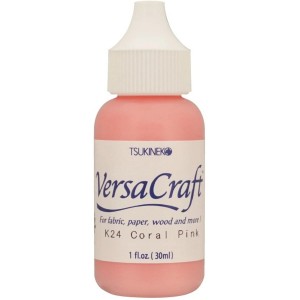 Tusz VersaCraft Reinker Coral Pink 30 ml Tsukineko