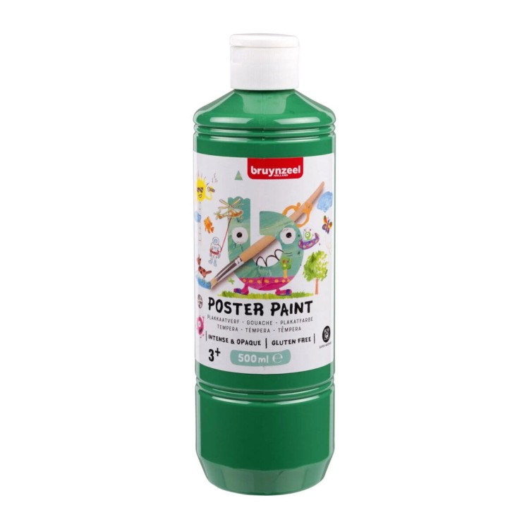 Farba Plakatowa Zielona 500 ml
