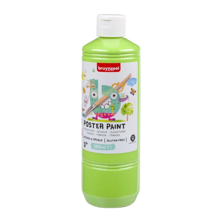 Farba Plakatowa Jasnozielona 500 ml
