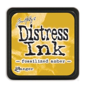 Tusz Mini Distress Ink Fossilized Amber Ranger