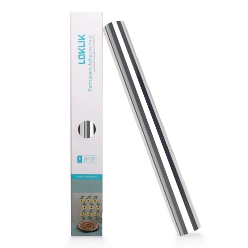 Folia winylowa samoprzylepna metaliczna - Srebrna