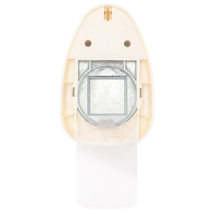 Posiada wbudowany pojemnik na scrapki