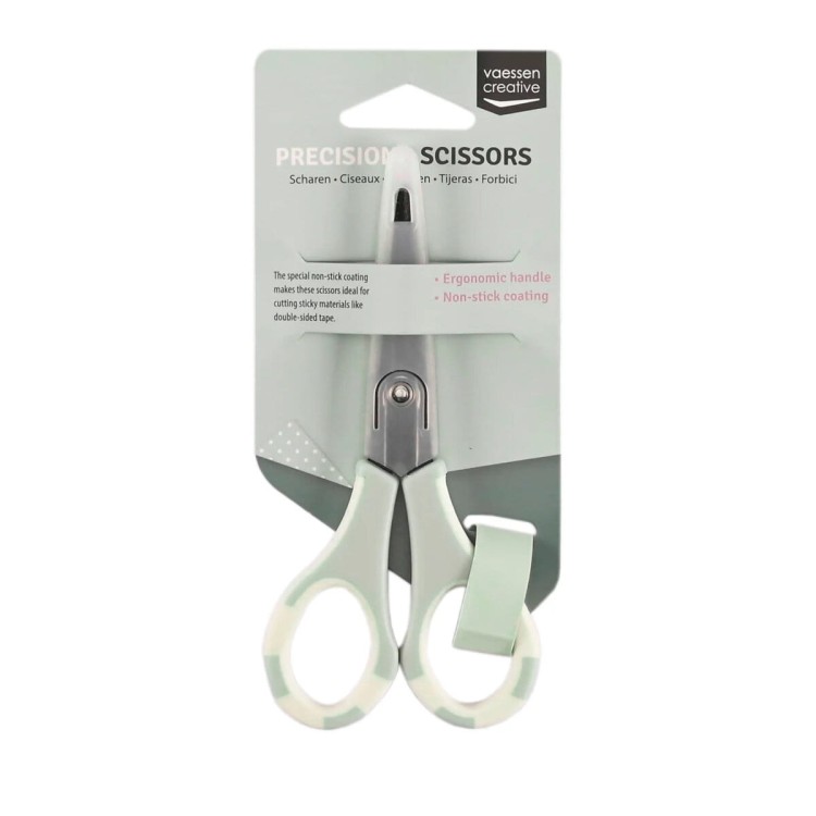 Nożyczki mają specjalną osłonę zabezpieczającą ostrze