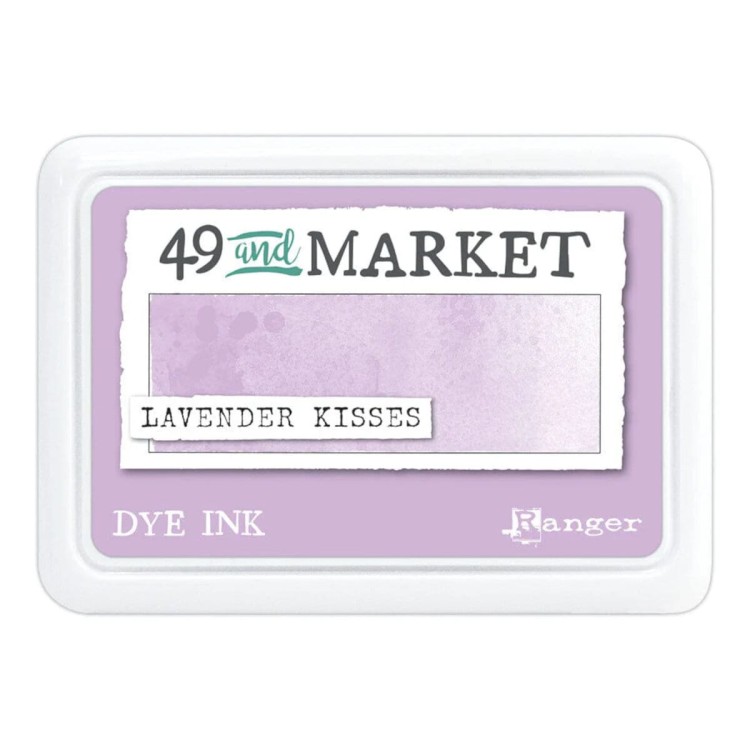 Poduszka z tuszem barwnikowym Lavender Kisses Ranger 49 & Market