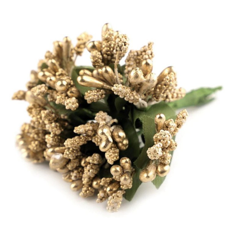 Pręciki do Kwiatków Bukiecik Złoty