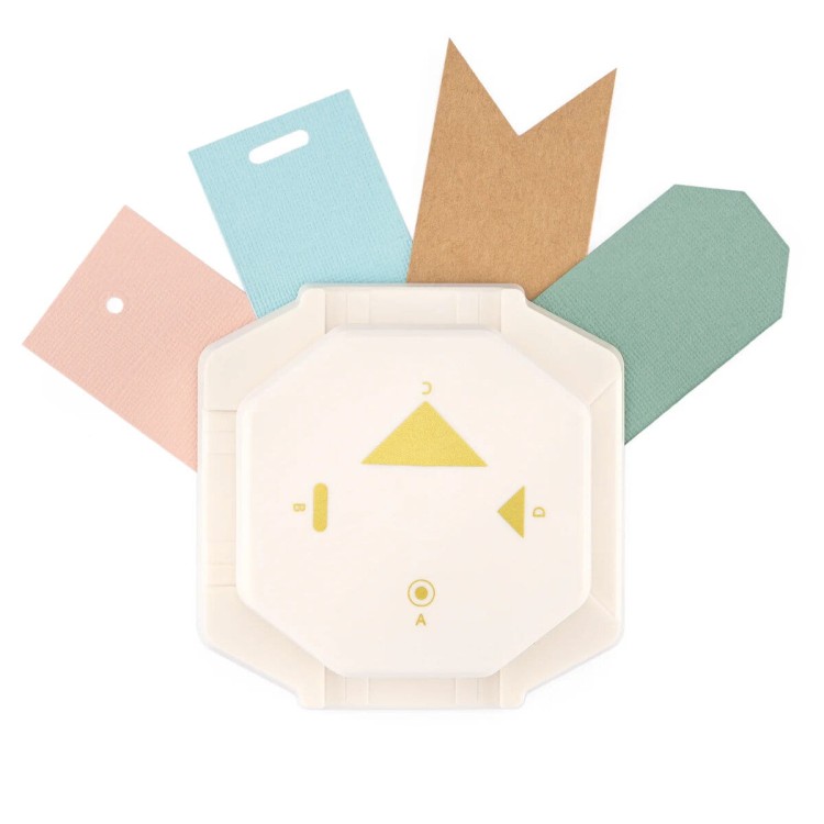 Dziurkacz narożny 4w1 Retro Labels Vaessen Creative