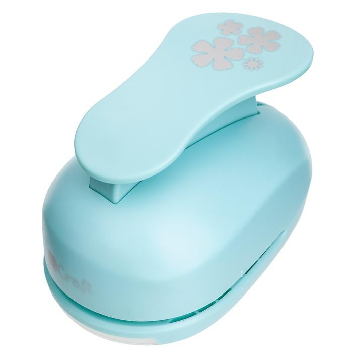 Dziurkacz ozdobny do papieru i pianki 7,6cm KWIATKI