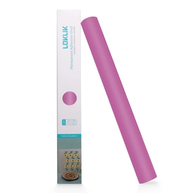Folia winylowa samoprzylepna Fuksja Matowa LOKLiK 30,5 x 180 cm