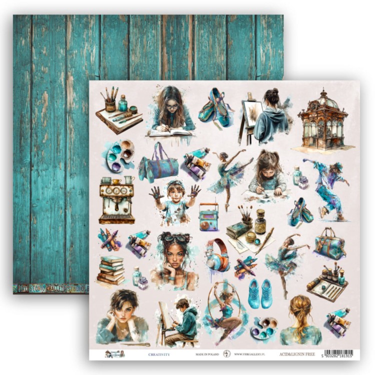 apiery scrapbookingowe Essence and Form Creativity UHK Gallery 30 x 30 cm