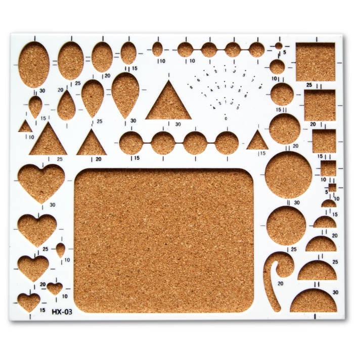 Szablon do quillingu 2 18x21cm