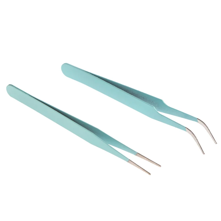 Zestaw pęset precyzyjnych Mint 2 sztuki