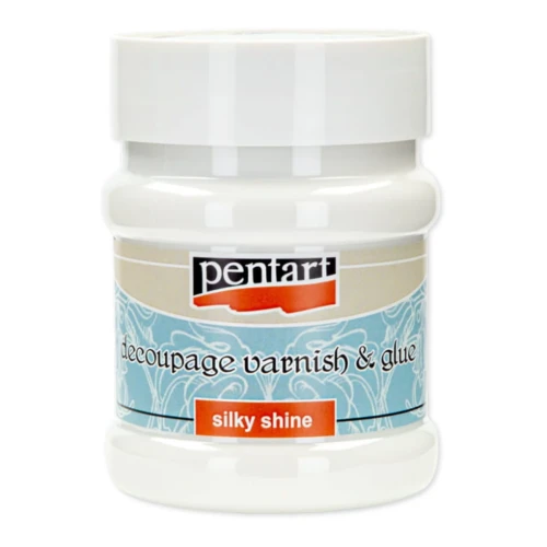 Klej z werniksem 2w1 satynowy do decoupage Pentart 230 ml