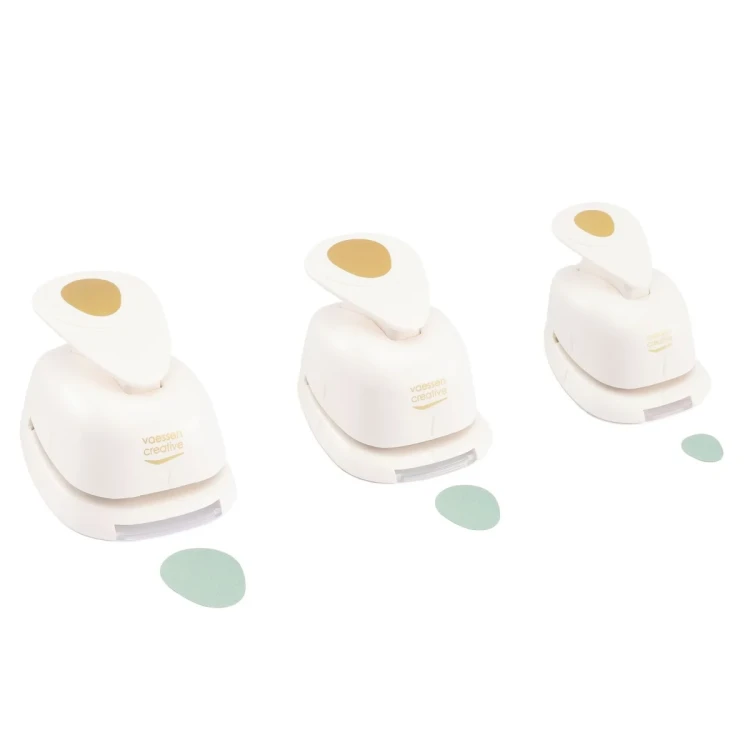 Dziurkacze ozdobne Jajka Vaessen Creative zestaw 3 sztuki