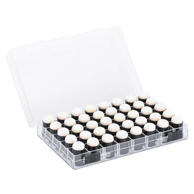 Gąbki aplikatory okrągłe Vaessen Creative 1,5 cm 40 sztuk