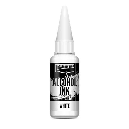 Tusz alkoholowy Media Ink Pentart White biały 20 ml