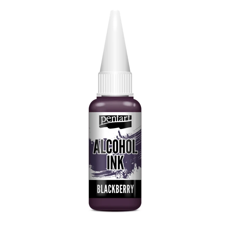Tusz alkoholowy Media Ink Pentart Blackbery czarna jagoda 20 ml