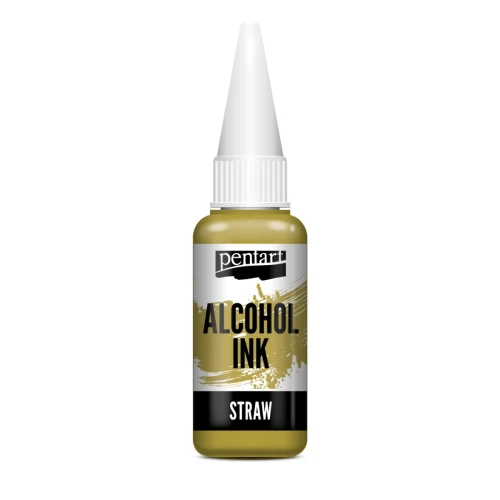 Tusz alkoholowy Media Ink Pentart Straw słomkowy 20 ml