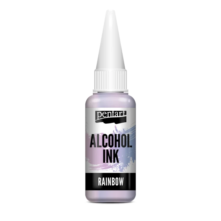 Tusz alkoholowy Metaliczny Media Ink Pentart Rainbow tęczowy 20 ml