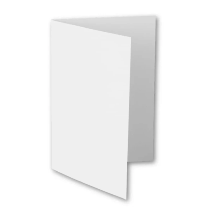 Baza do kartki A5 Biała 14,8 x 21cm Rzeczy z Papieru