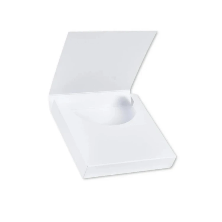 Czekoladownik mini kwadratowy Biały 10x10x1,8cm
