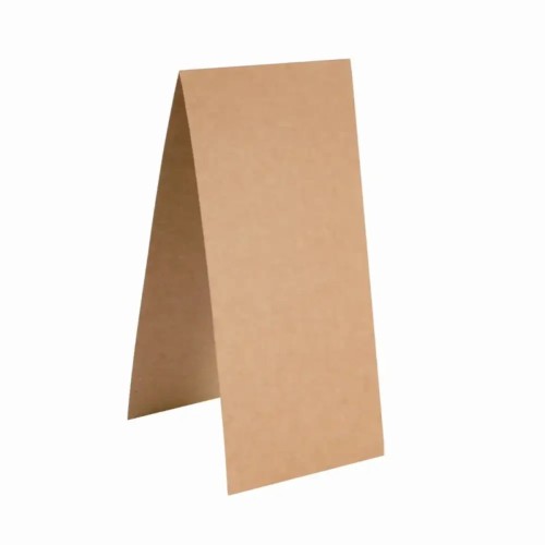 Baza do kartki DL Pionowa Kraft 10x21cm