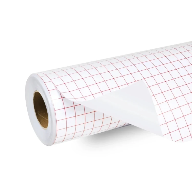 Taśma transferowa grid LOKLiK 30,5 cm x 15 m czerwona