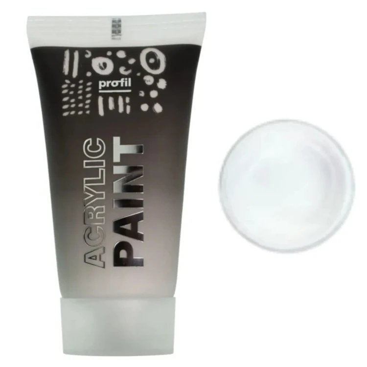Biała Farba akrylowa Acrylic Paint 50ml