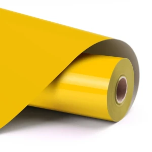 Folia termotransferowa Flex LOKLiK Basic – Żółta – 30,5 x 180 cm