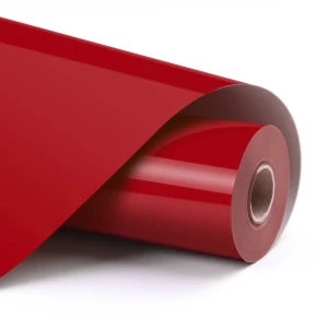 Folia termotransferowa Flex LOKLiK Basic – Czerwona – 30,5 x 180 cm