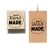 100% Hand Made – stempel gumowy z napisem na drewnianym bloczku