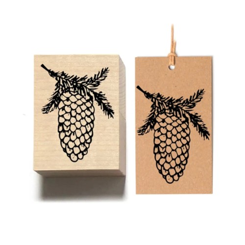 Szyszka Stempel drewniany