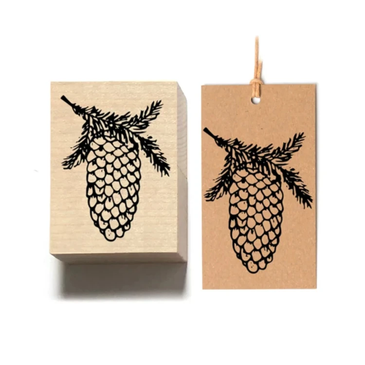 Szyszka Stempel drewniany