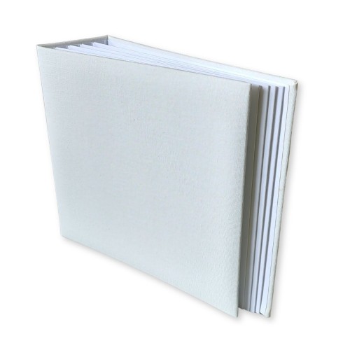 Album Bazyliszek Biały 4 karty 16,2x16,5 cm Eco Scrapbooking